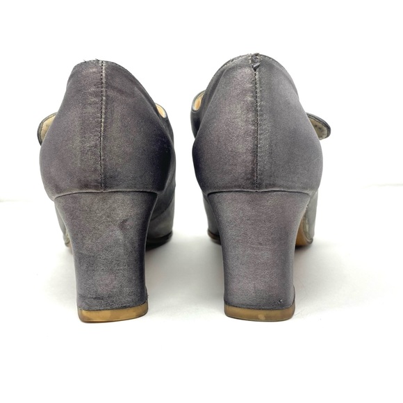 KENNETH COLE satin Mary Jane shoes, size 9.5, made in Spain - Picture 7 of 16